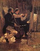 Winslow Homer Studio oil painting reproduction
